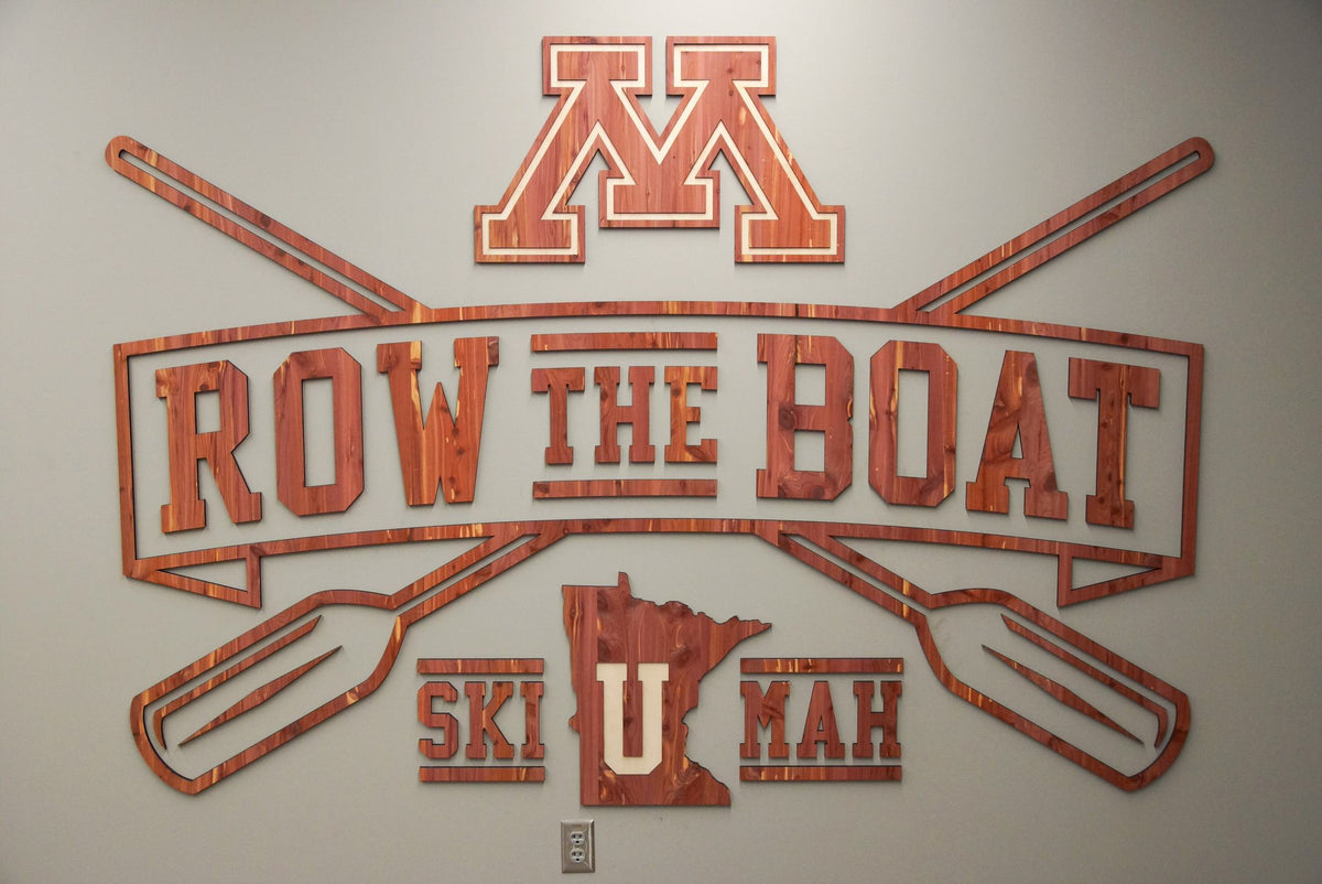 University of Minnesota Row The Boat Woodchuck Interiors